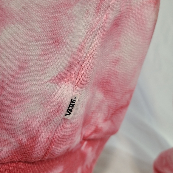 Vans Pink & Red Tie-Dye Crewneck Sweatshirt - Picture 3 of 16